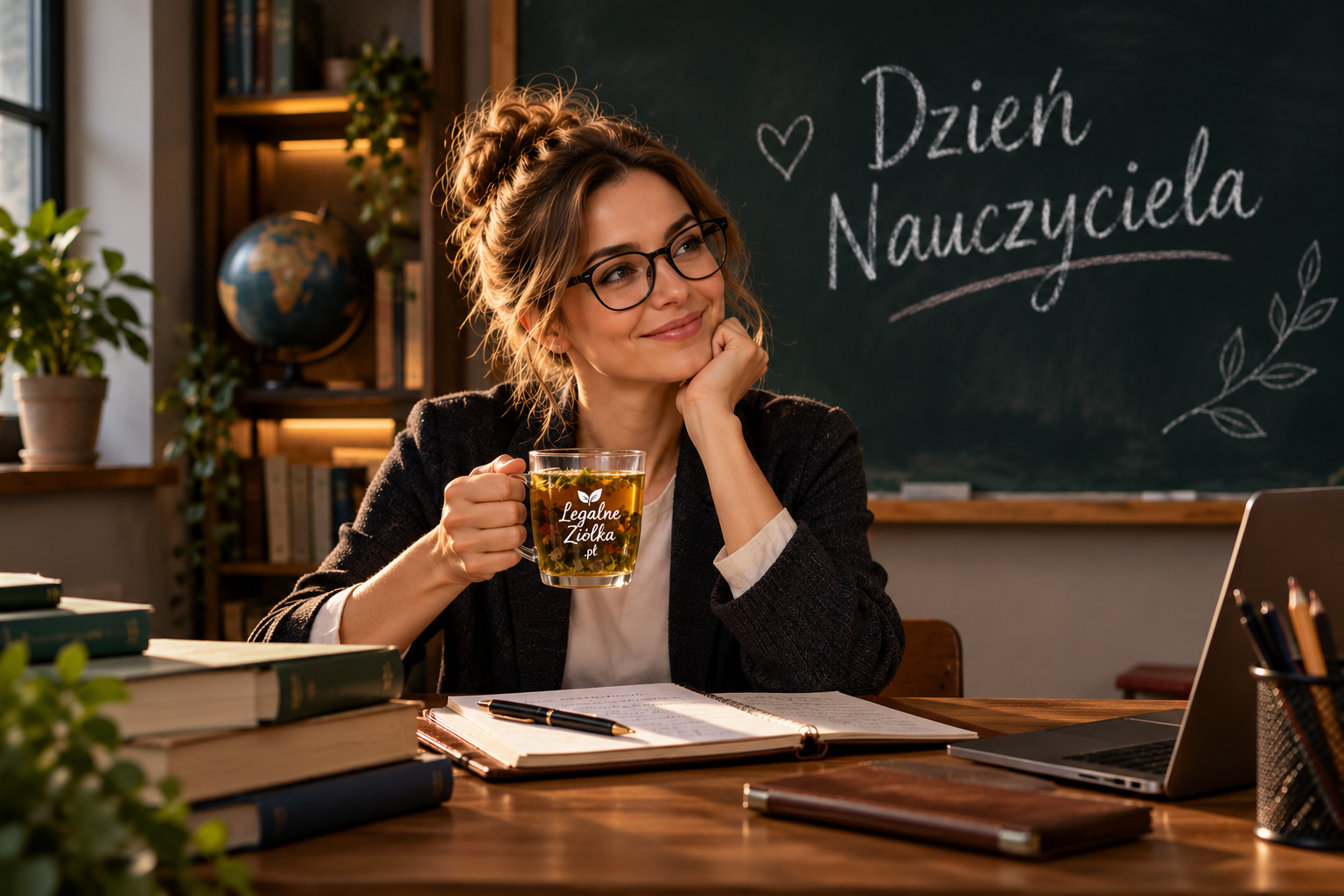 Dzień Nauczyciela - Herbata Legalne Ziółka